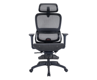 Sihoo B100 Mesh czarny z podnóżkiem - 1605506 - zdjęcie 1
